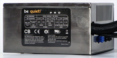 Čtyři 0,5 kW zdroje pod zátěží