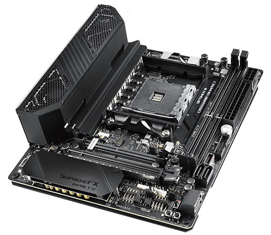 Asus si připravil párek desek ROG X570 formátu Mini ITX a DTX