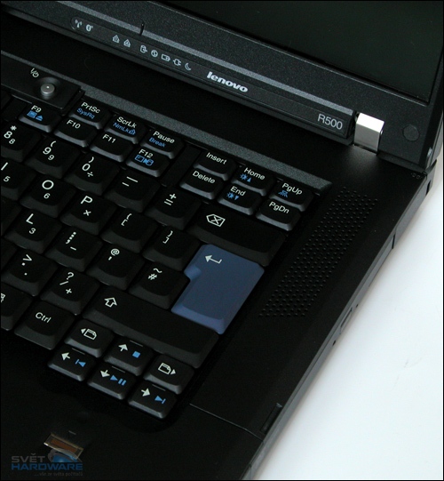 Test herních notebooků: Lenovo ThinkPad R500