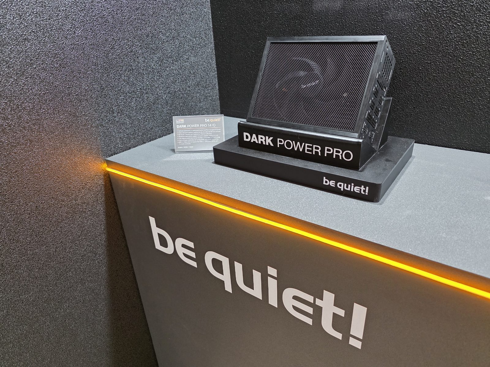be quiet! na Computexu odhalilo vlajkový zdroj Dark Power Pro 14 IO