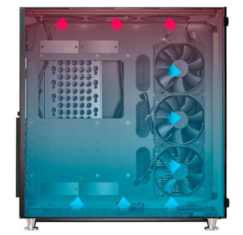 Lian Li PC-09: prosklená dvojskříň