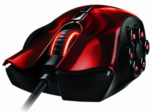 Razer uvádí červenou verzi myši Naga Hex