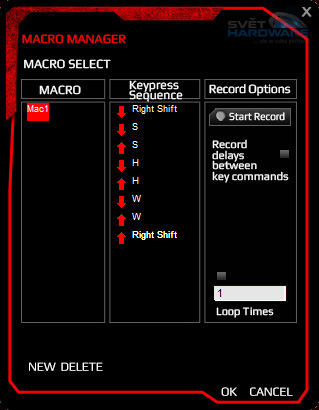 Ozone Strike Pro: dobře vybavená mechanika