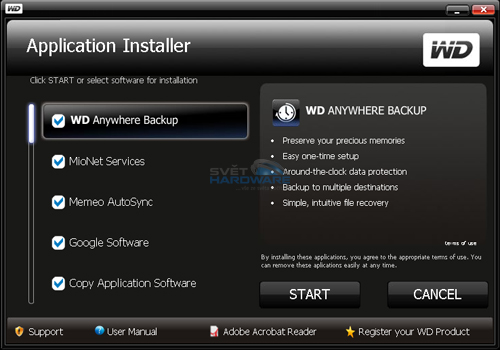 Test 500GB 3,5" externích pevných disků: 1. část