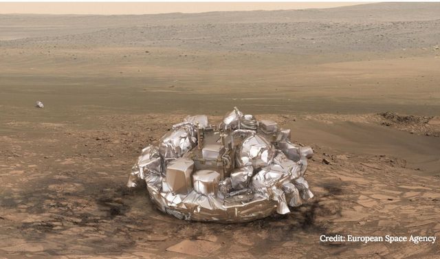 Příští mise na Mars mohou pro přistání využít deformovatelnou platformu