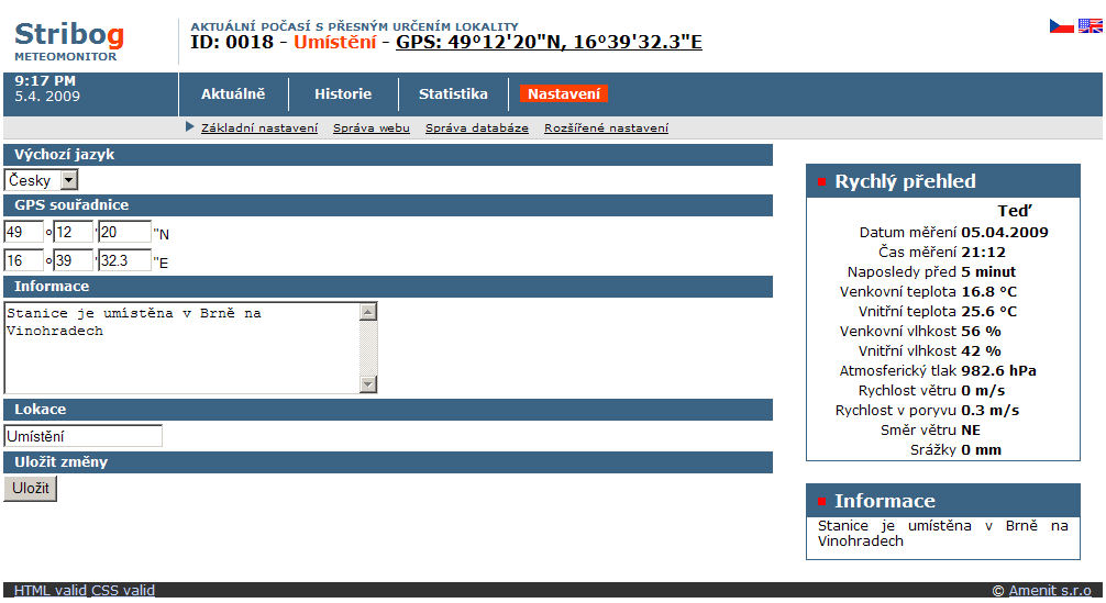 Stribog – meteorologem snadno a rychle