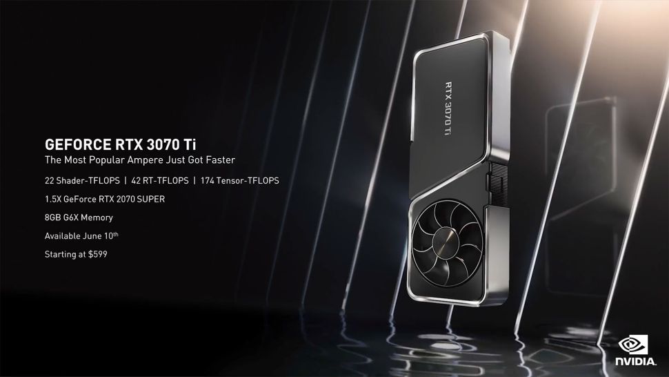 NVIDIA uvedla na trh RTX 3080 Ti za 1199 USD a 3070 Ti za 599 USD
