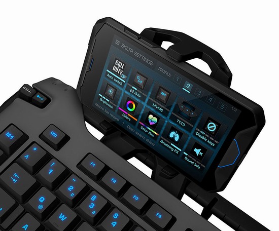 Roccat Nyth a Skeltr: myš pro MMO a klávesnice s telefonem
