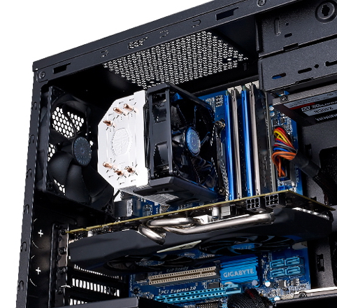 Tichá mATX skříň Cooler Master Silencio 352