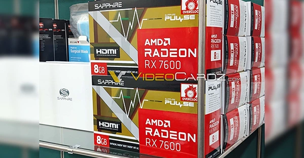 Objevily se snímky Radeonů RX 7600, 8GB karta údajně za 249 USD