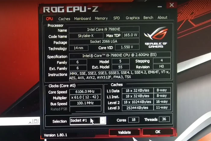 KingPin a der8auer už se pustili do mučení 18jádrového Core i9-7980XE