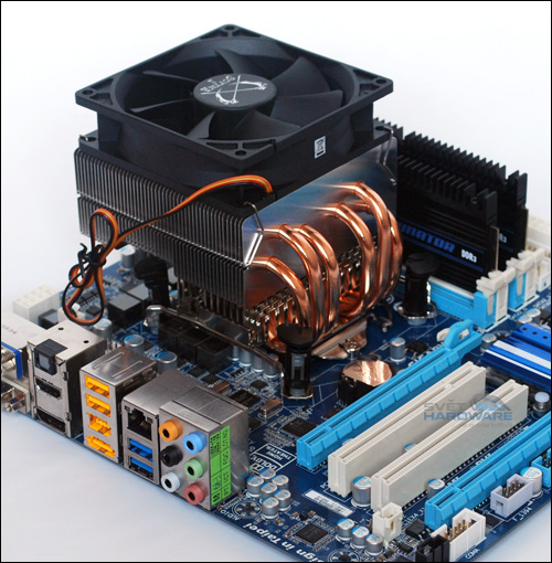 Arctic, CM a Scythe vs. Core i7-870