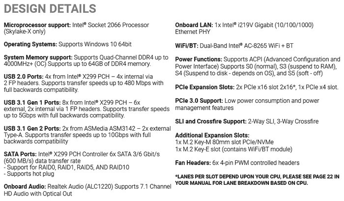 EVGA představila malou X299 Micro ATX 2 pro výkonné Intely