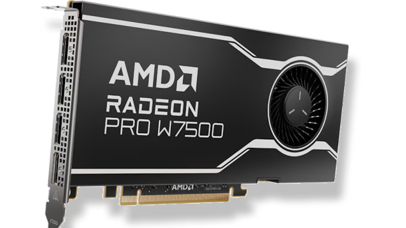 AMD uvedlo Radeon PRO W7400 s 28 CU a spotřebou jen 55 W TBP