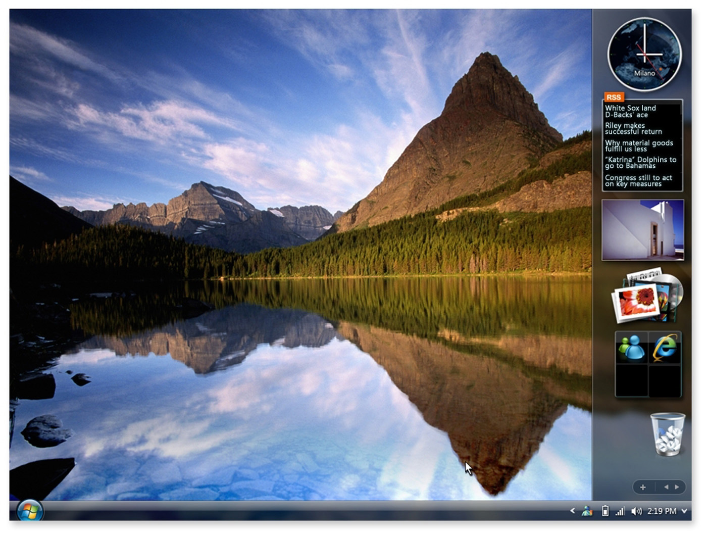 Nastavujeme Windows Vista