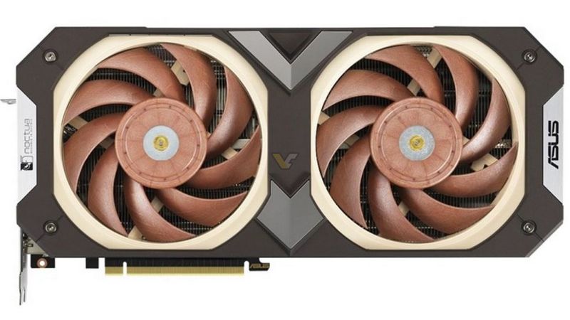 Noctua ustrojila tentokrát kartu GeForce RTX 3080 firmy Asus