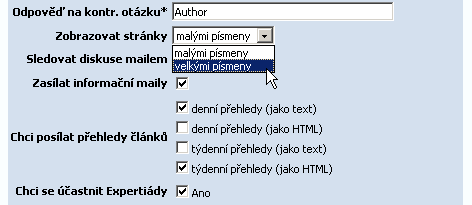 Svět hardware a velikost písma