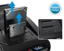 Thermaltake vypouští do světa skříň V9 BlacX Edition s HDD doky