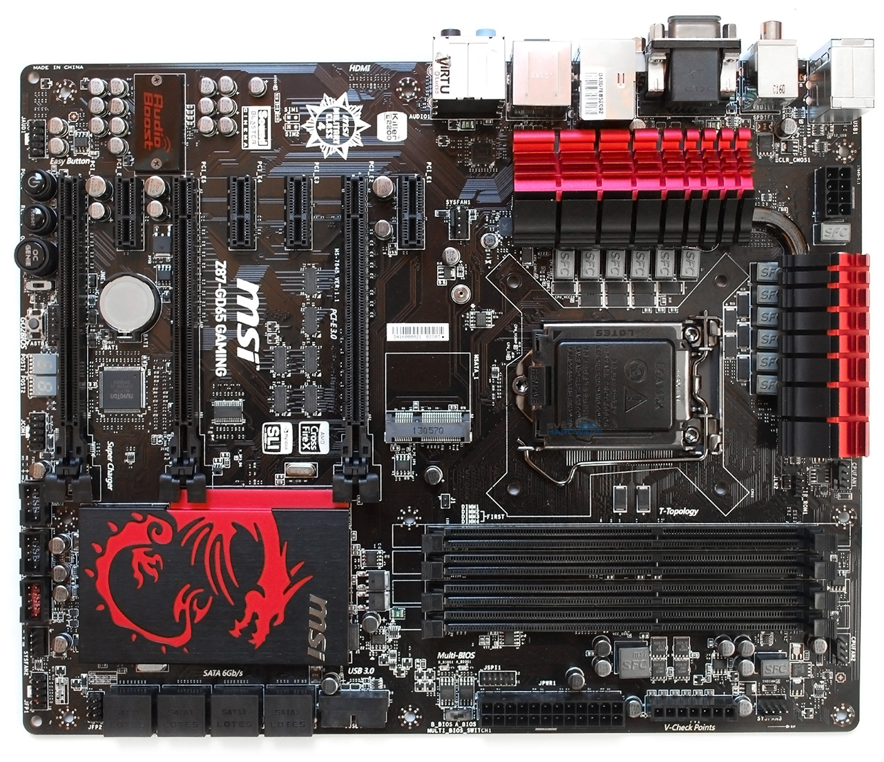 MSI Z87-GD65 Gaming: snadněji taktovat už nelze