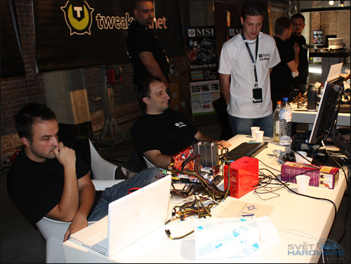 Finále evropského mistrovství v přetaktování s MSI