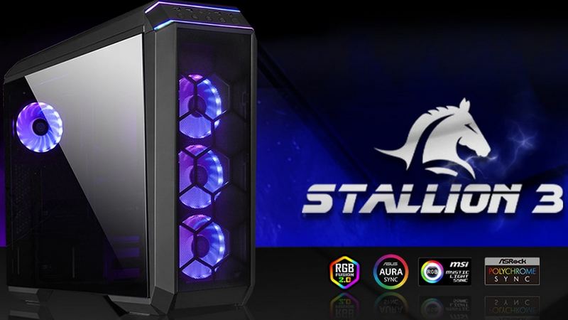 Chieftec Stallion 3: bohatý prostor a silné chlazení