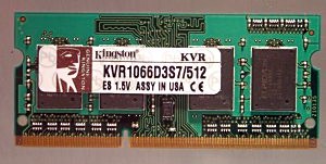 Kingston už má DDR3 SO-DIMM moduly