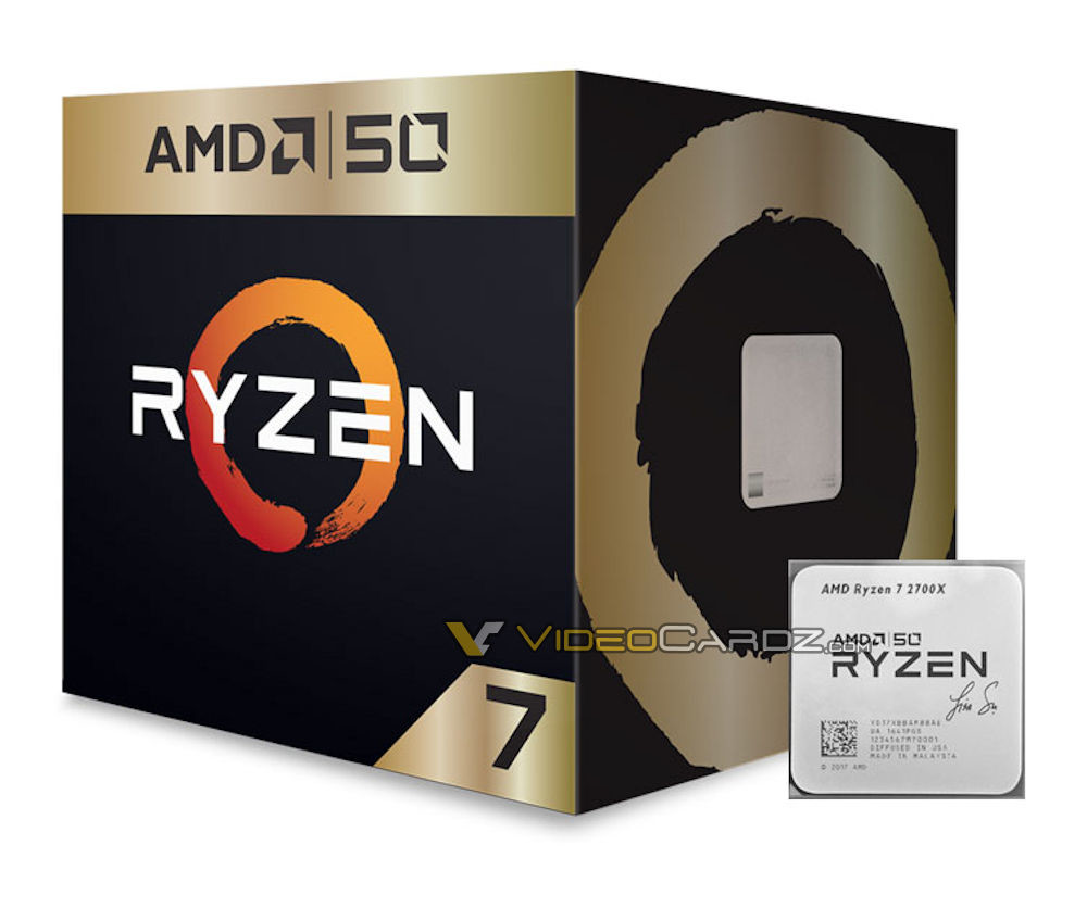 Výroční Ryzen 7 2700X bude podepsaný Lisou Su