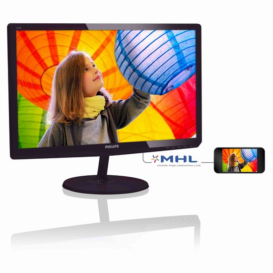 Philips 247E6QDSD: 24" IPS s MHL pro domácnosti