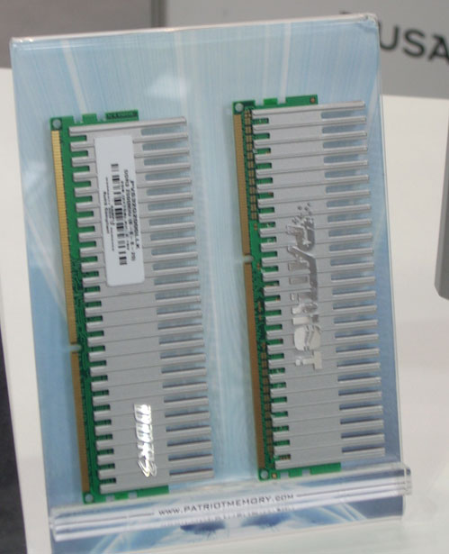 Patriot má nové DDR3 moduly a chladič pamětí
