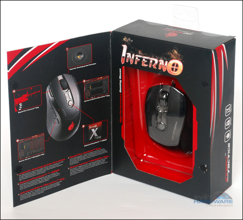 CM Storm Inferno: myš plná funkcí
