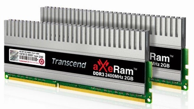 Transcend uvádí paměti aXeRam DDR3 na 2400 MHz