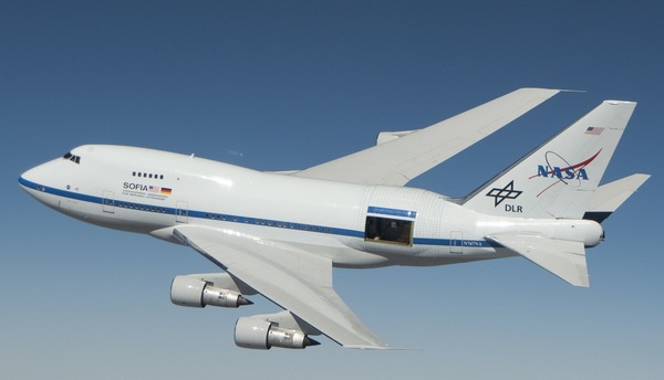 SOFIA, létající teleskop NASA ve videu