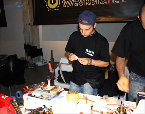 Finále evropského mistrovství v přetaktování s MSI