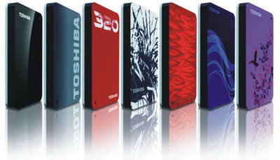 Toshiba nabídne externí disky StorE steel a StorE art
