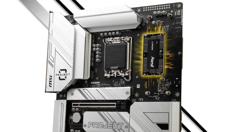 MSI ukázalo koncept desktopové základní desky s pamětmi CAMM2