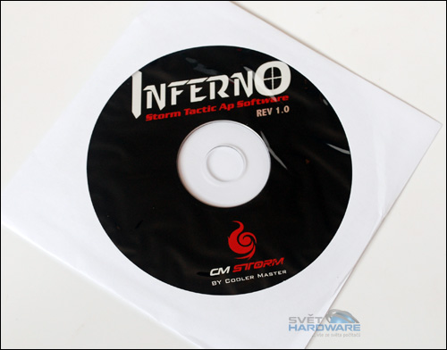 CM Storm Inferno: myš plná funkcí