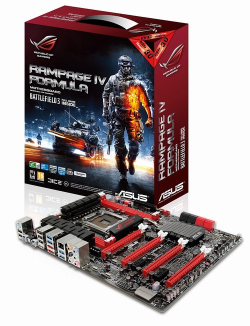 Asus nabídne ROG Rampage IV Formula s Battlefield 3