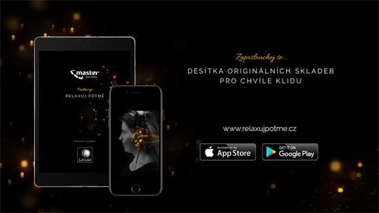 Relaxuj potmě: aplikace, kterou můžete ovládat i poslepu