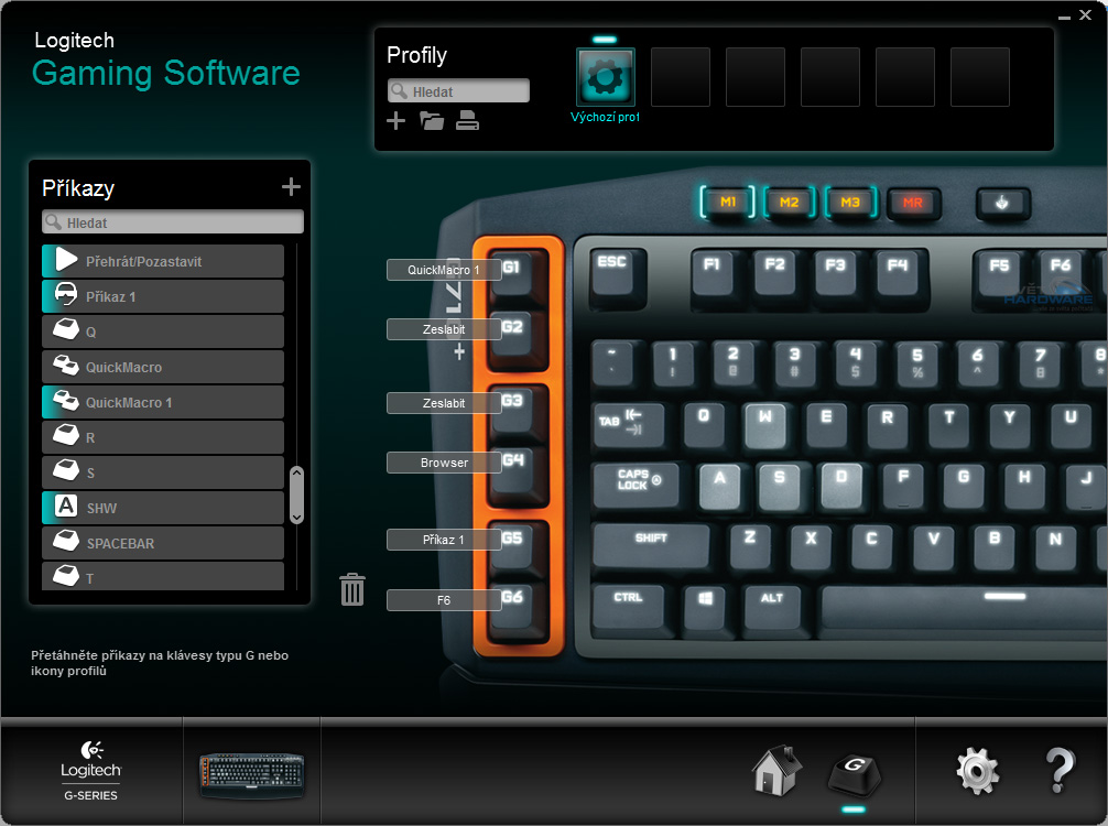 Logitech G710+: herní univerzál s Cherry MX Brown
