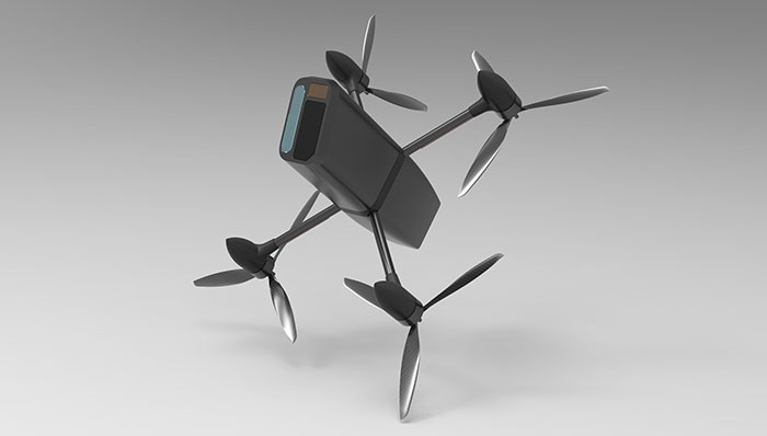 Palmer Luckey ukázal stíhacího drona pro taranování nevítaných návštěvníků