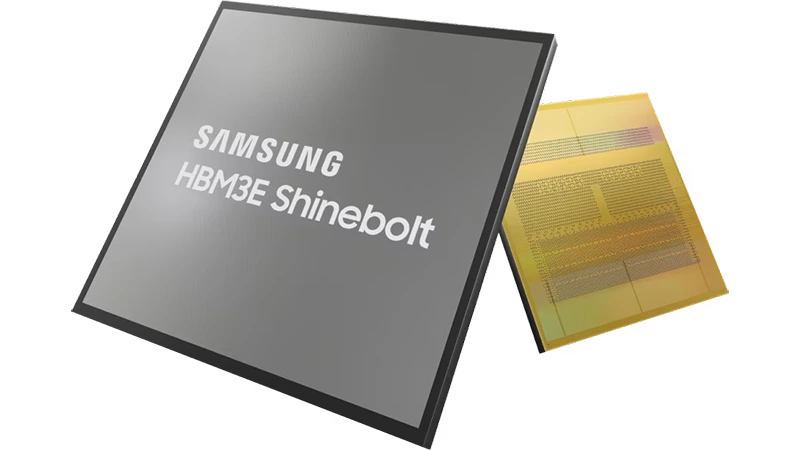 Samsung poodhalil paměti HBM4E, dosahují rychlosti 13 Gbps