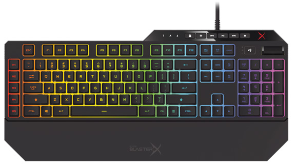 Creative uvádí myš i klávesnici Sound BlasterX