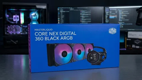 Cooler Master MasterLiquid Core Nex Digital 360 Black ARGB v testu
