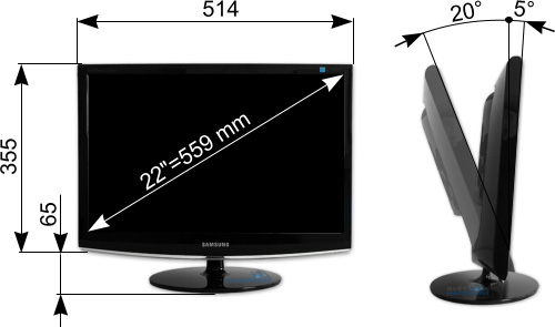 Samsung 2233BW - 22" novinka v testech