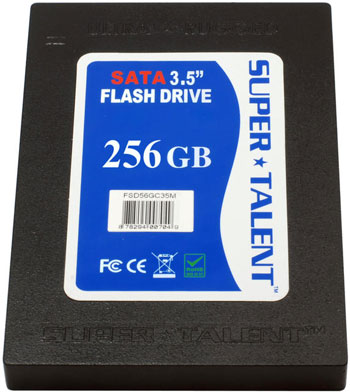 Super Talent a 256 GB SATA SSD pro stolní počítače