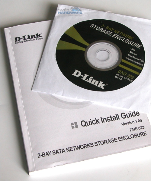 D-Link DNS-323 - bohatý NAS box