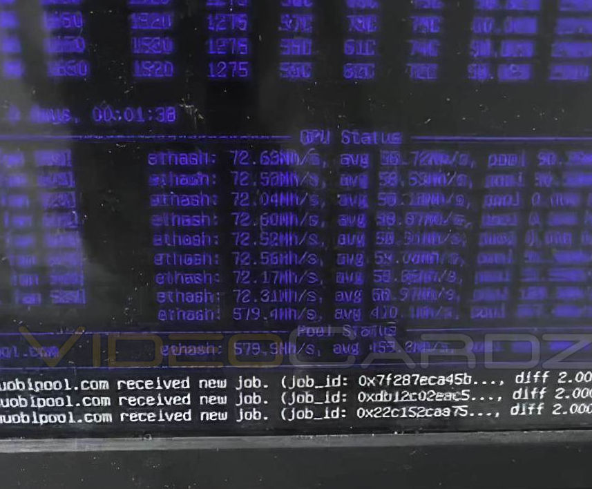 XFX BC-160 s AMD Navi 12 a HBM 2: těžební karta s výkonem až 72 MH/s