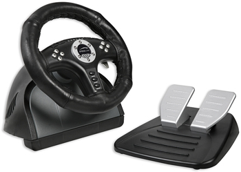 Herní zařízení - volanty a joysticky pro PC