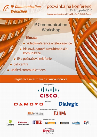 Odstartována registrace na IP Communication Workshop 2010