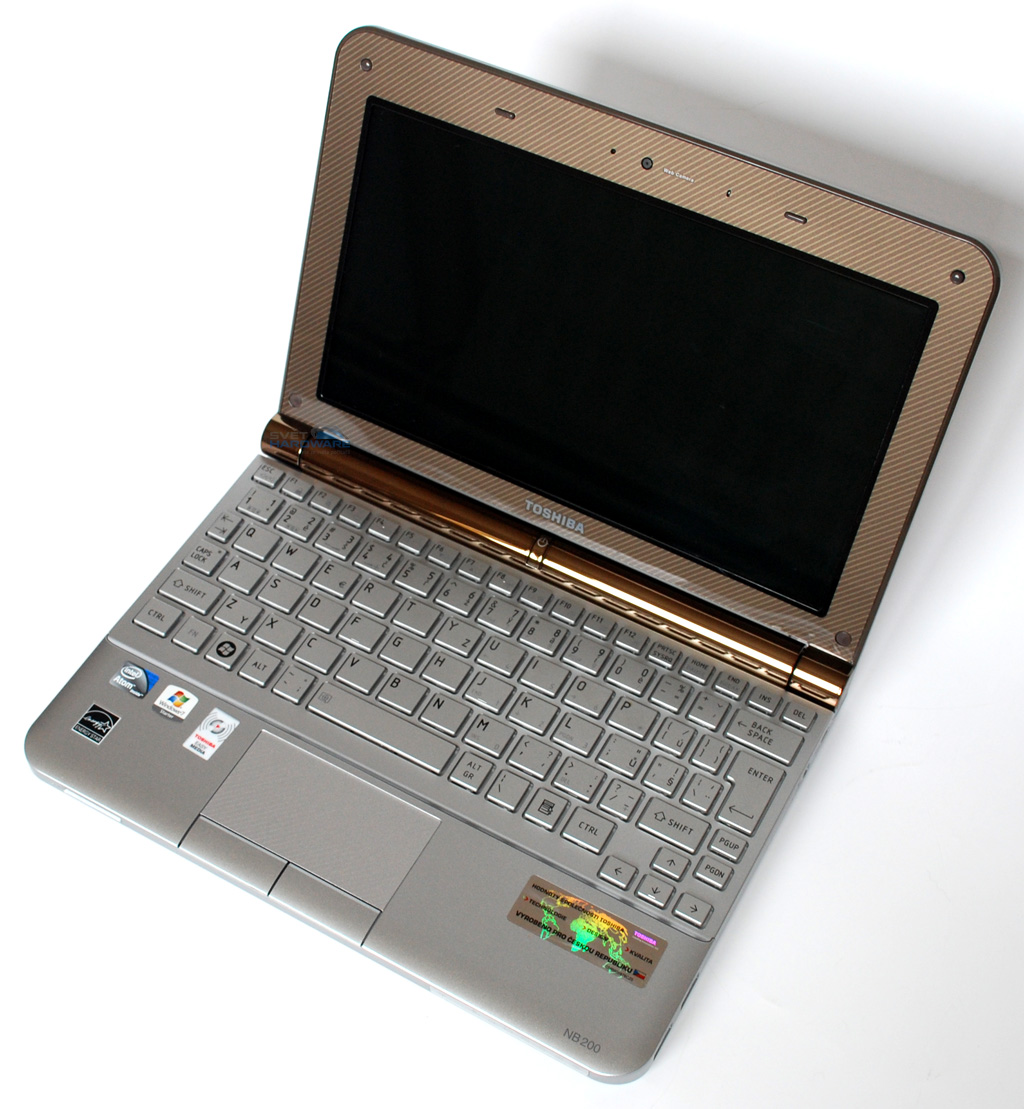 Test netbooků: Toshiba NB200